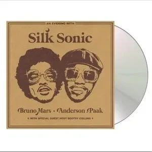 SILK SONIC CD+GOLD Tシャツ (LARGE) BOX BRUNO MARS & ANDERSON PAAK - SILK SONIC | Media | Limited An